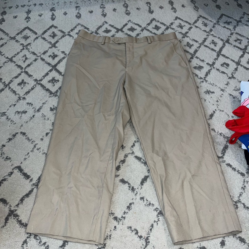 Men’s Vintage Renoir Cream Dress Pants